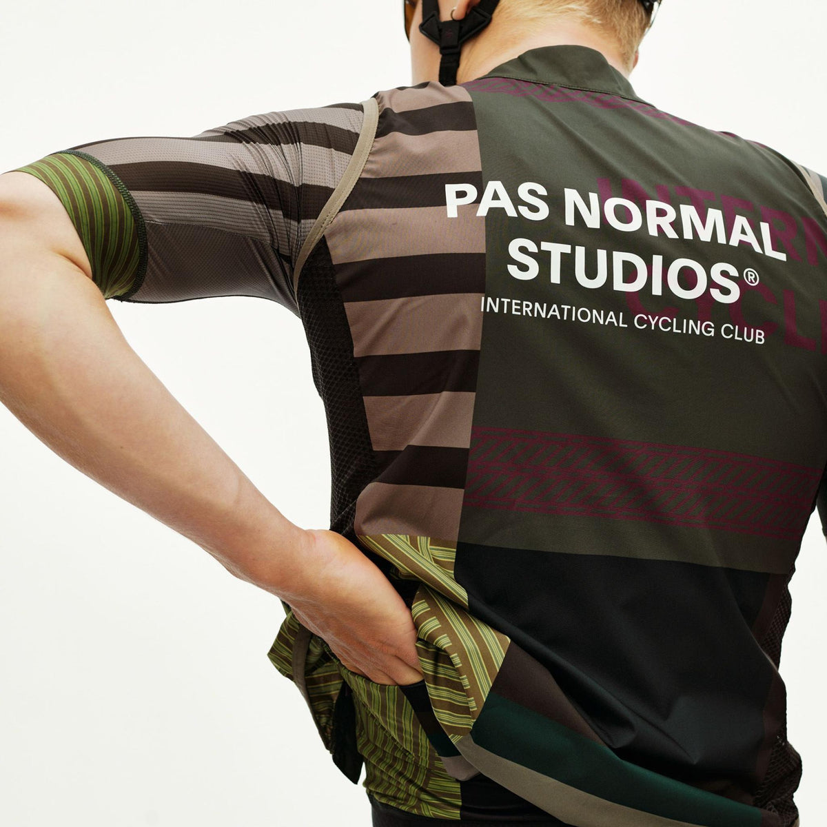 Gilet Pas Normal Studios Mechanism Stow Away AOP International - Vert