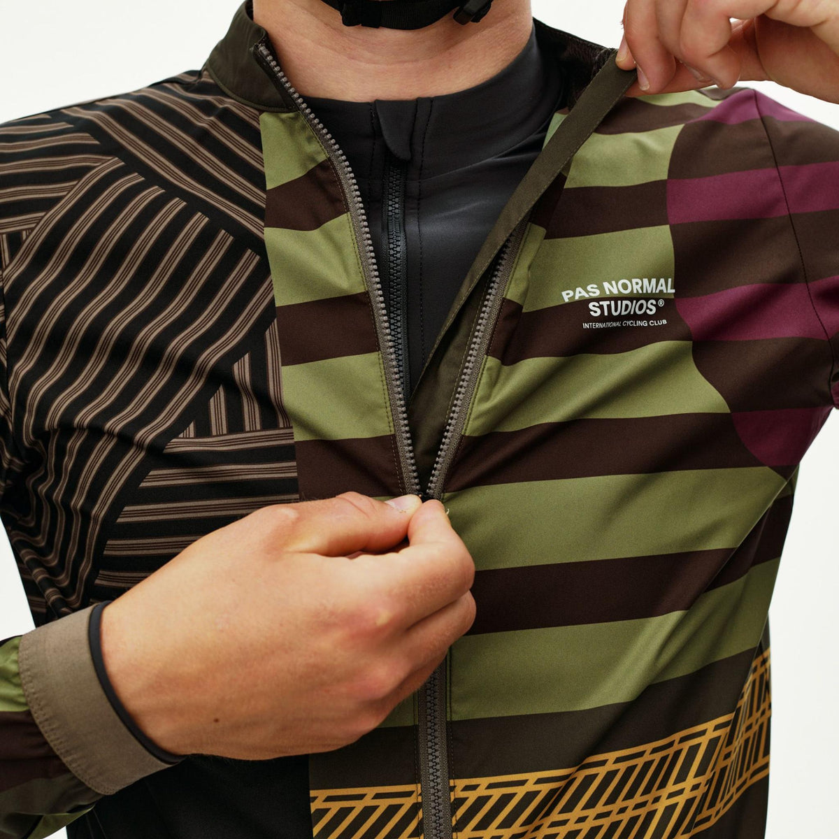 Veste Pas Normal Studios Mechanism Stow Away AOP International - Vert