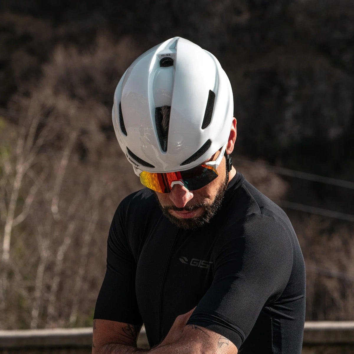 Gist Veloce Helmet - White