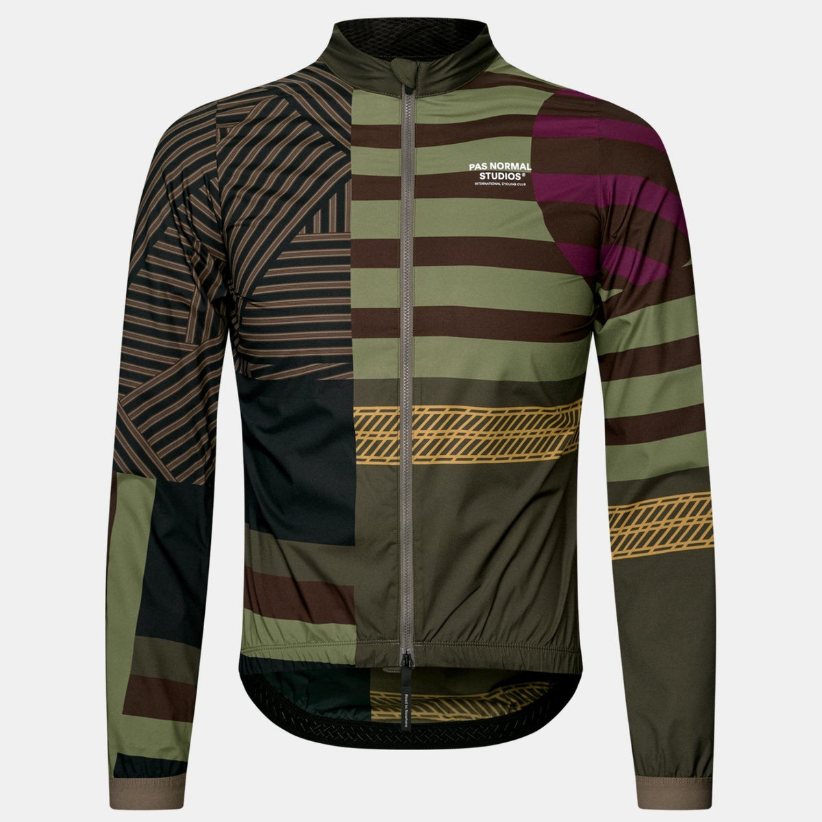 Veste Pas Normal Studios Mechanism Stow Away AOP International - Vert