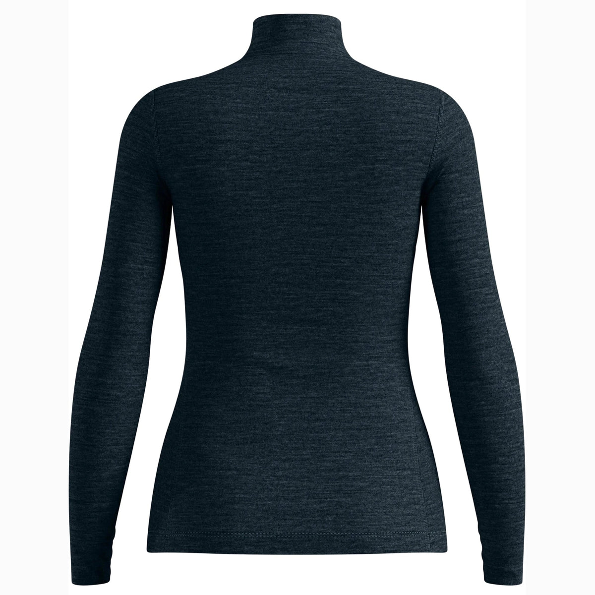 Odlo Merino 200 Zip frau langarm funktionsunterhemd - Schwarz