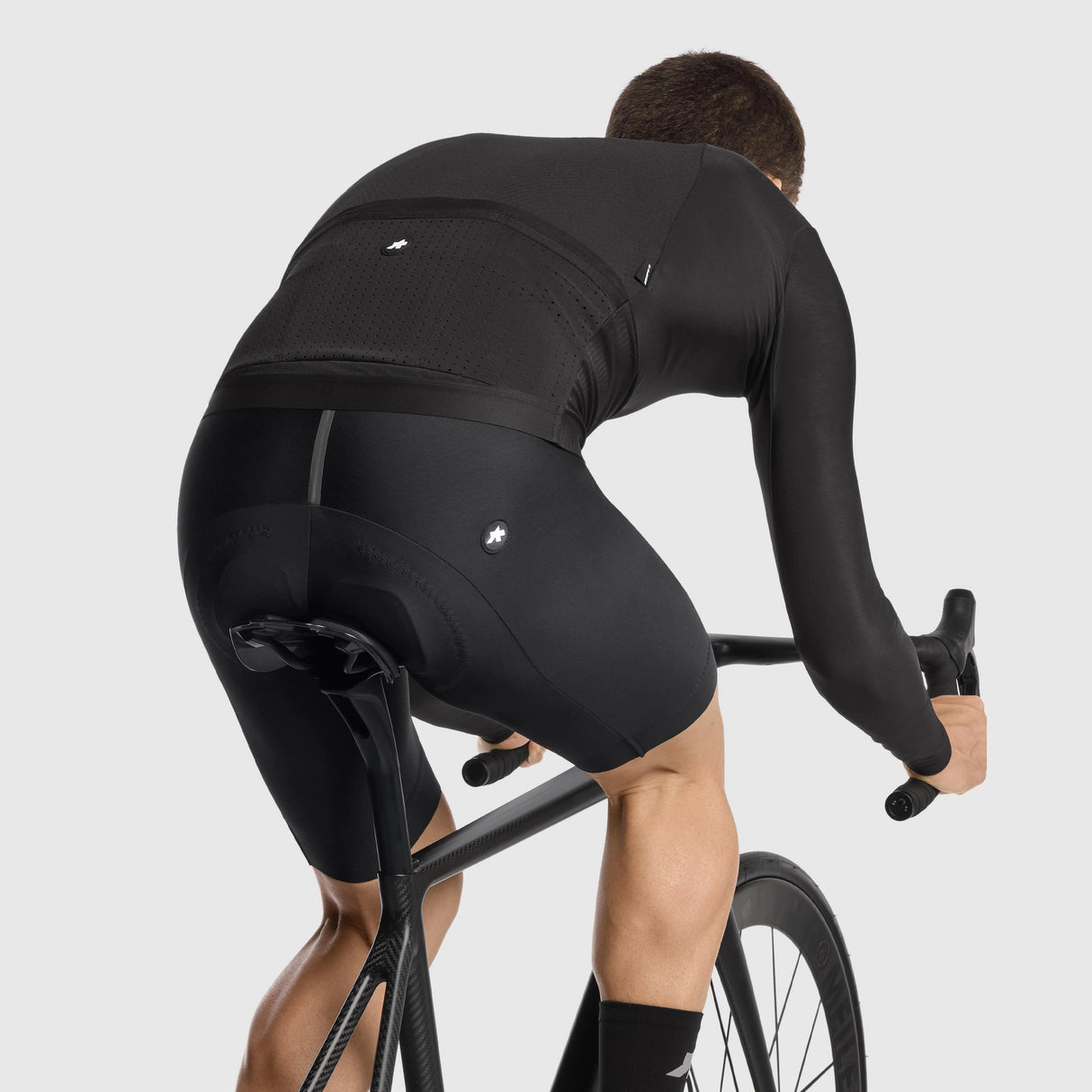 Maglia maniche lunghe Assos Equipe R Spring Fall S11 - Nero
