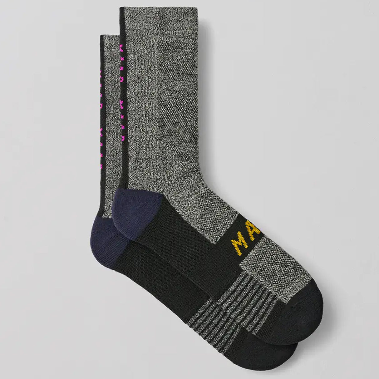 Calze Maap Alt_Road Merino Space Dye - Nero - Q