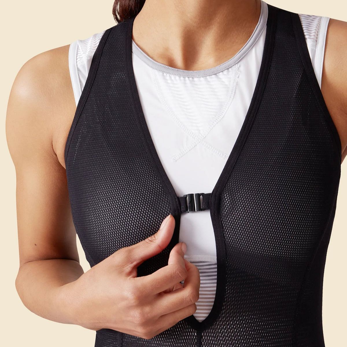 Salopette donna Cafe du Cycliste Mathilde - Nero - L