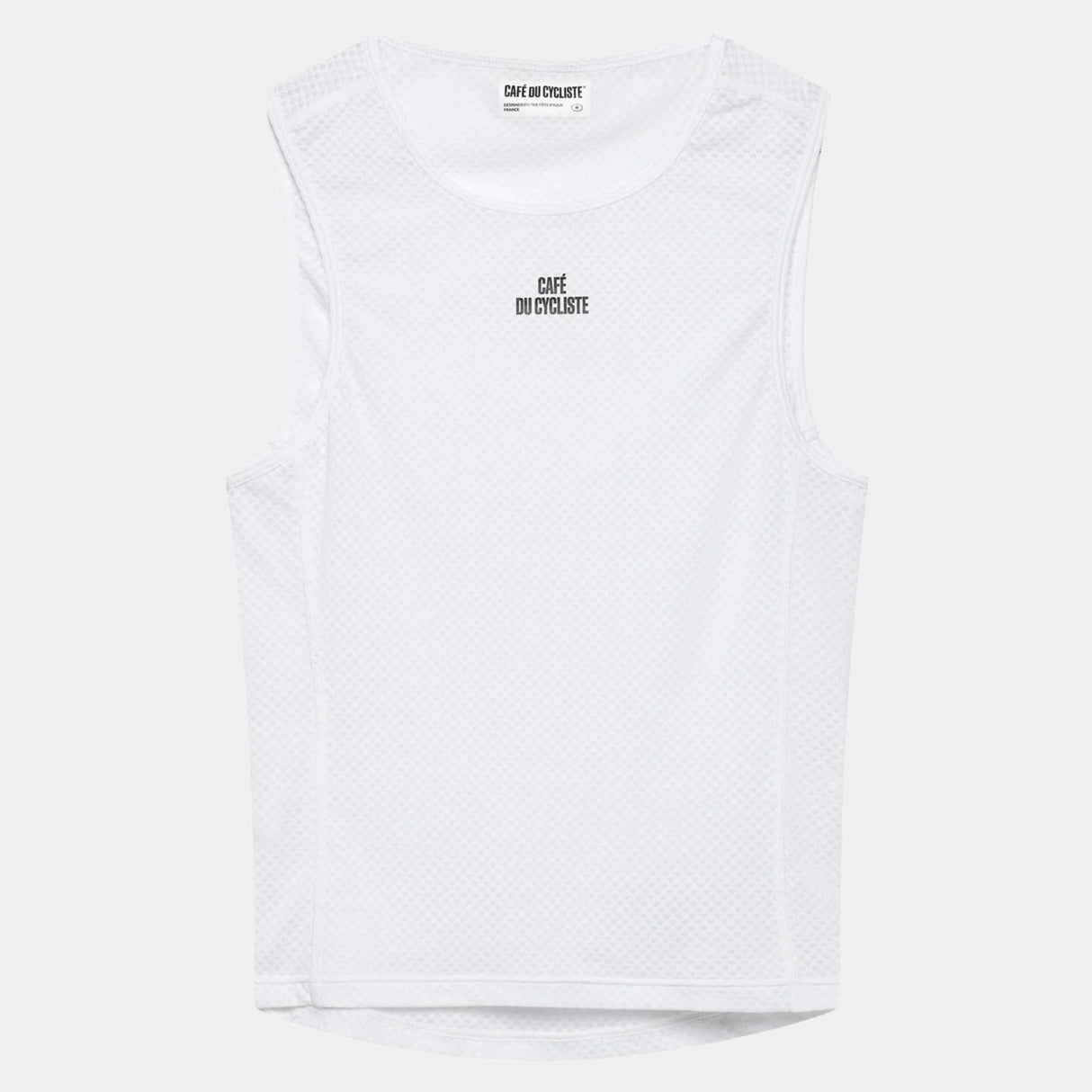 Maglia intima senza maniche Cafe du Cycliste Liliane - Bianco - D