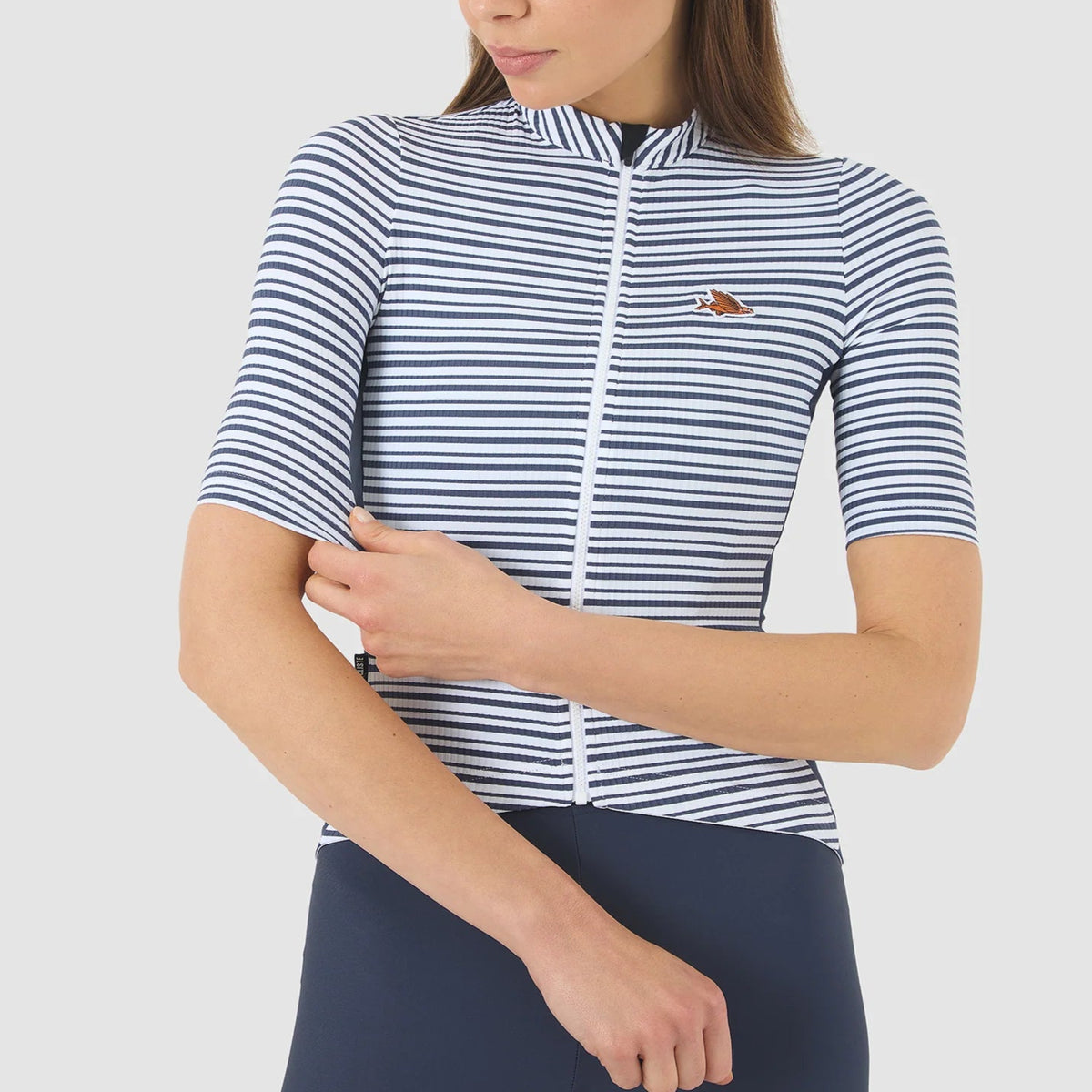 Maglia donna Cafe du Cycliste Romy - Blu - P