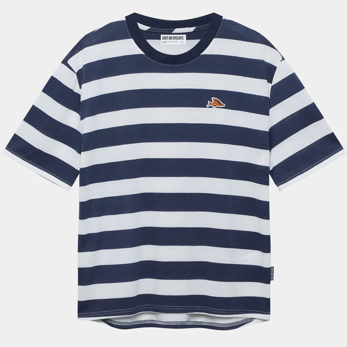 Maglia Cafe du Cycliste Sandie - Blu - N
