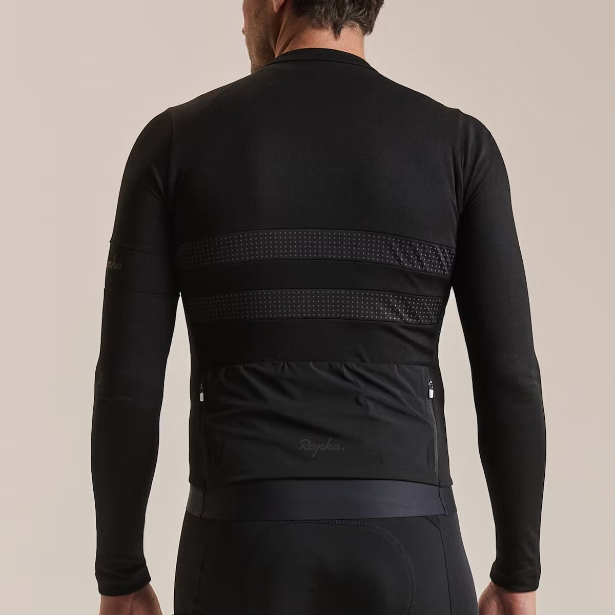 Rapha Brevet Merino 3 long sleeve jersey - Black
