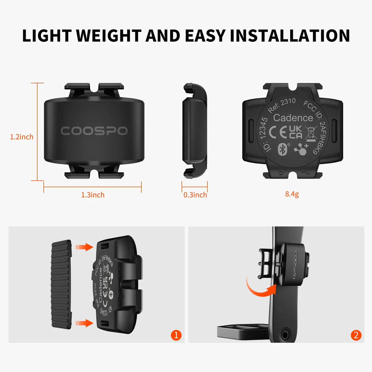 Coospo BK9C Trittfrequenzsensor
