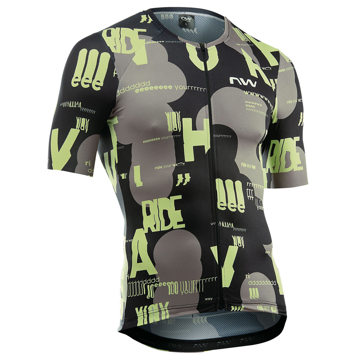 Maglia Northwave Blade Type - Nero Giallo - H