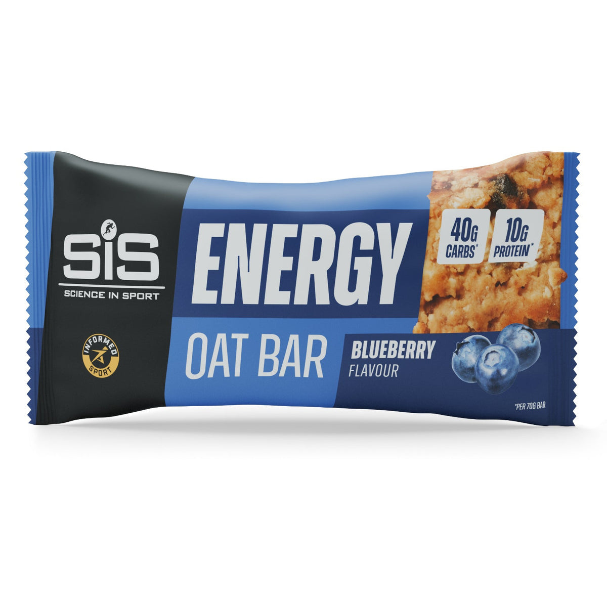 Barre SiS Go Energy Oat Bar 4x70g - Blueberry