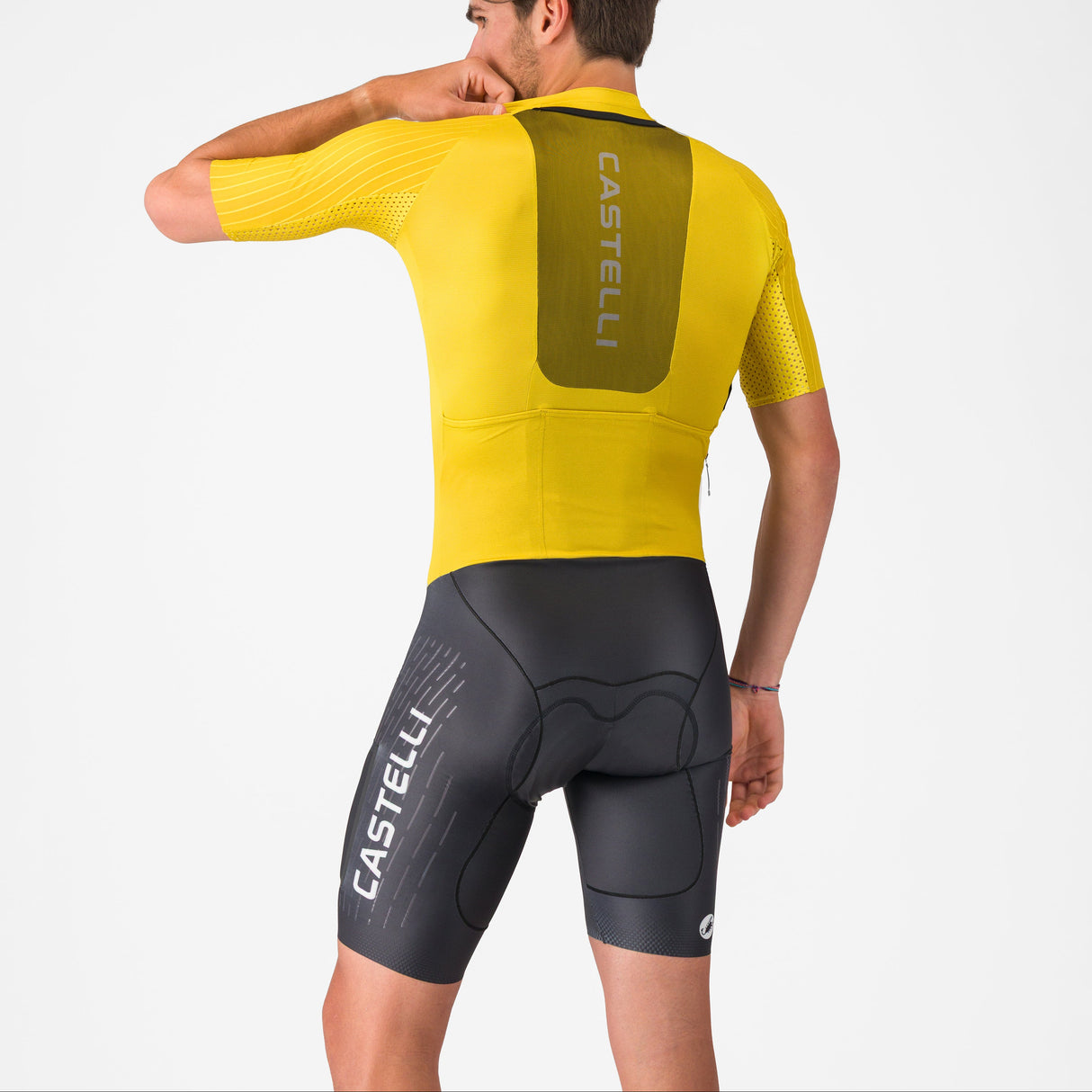 Castelli Unlimited Speedsuit einteiler - Gelb