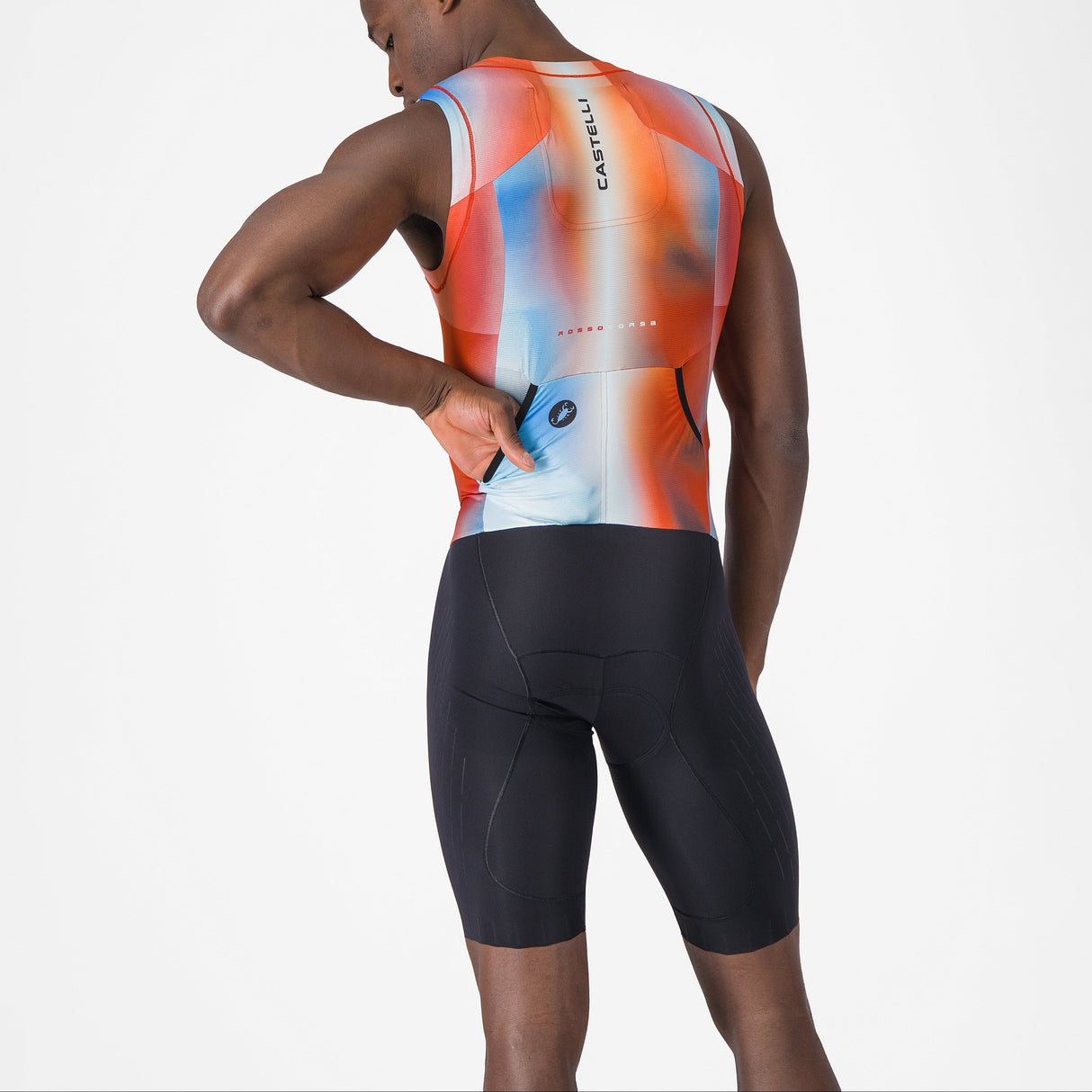 Castelli Free Sanremo 3 Suit armelloser einteiler - Orange