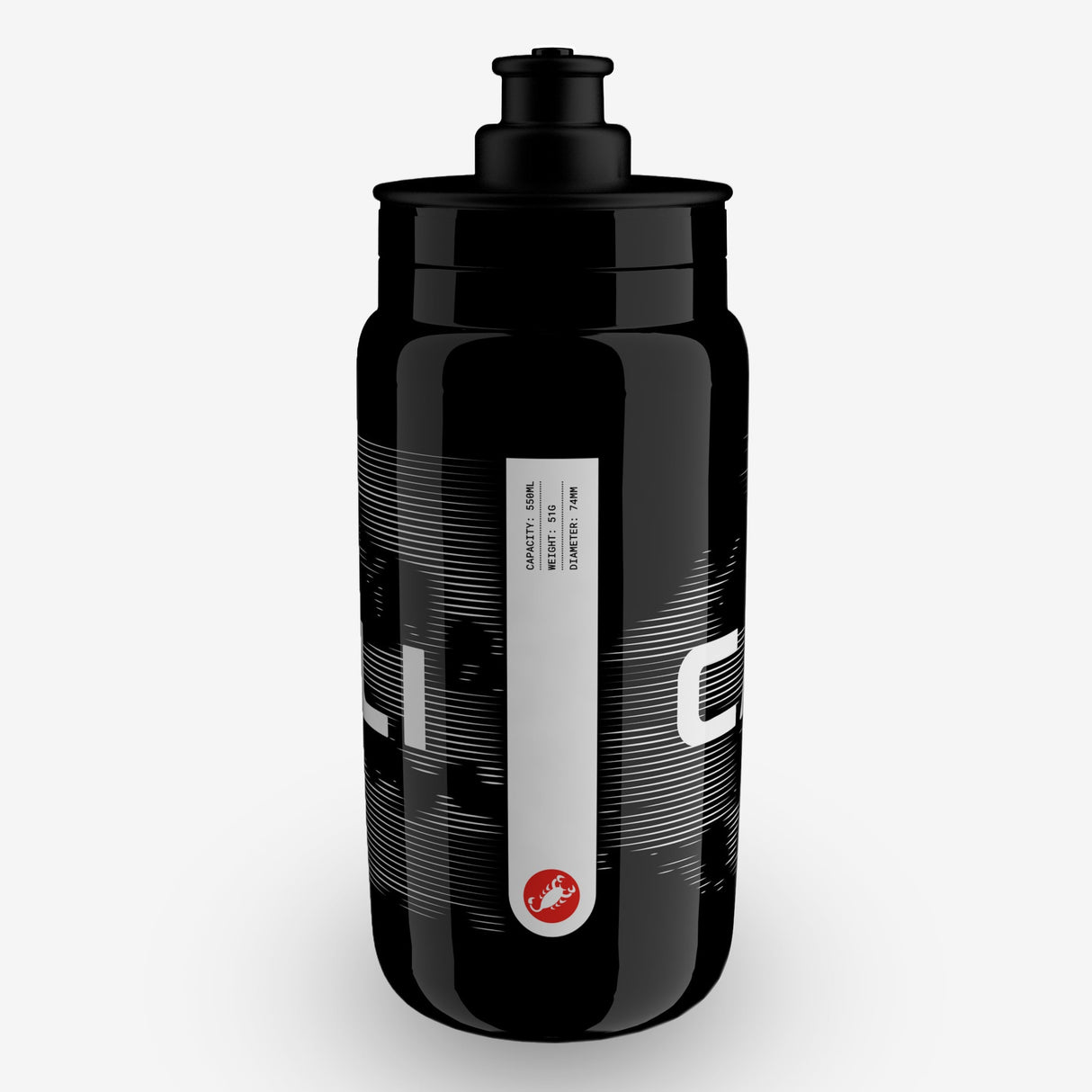 Bidon Castelli Cloud - Noir