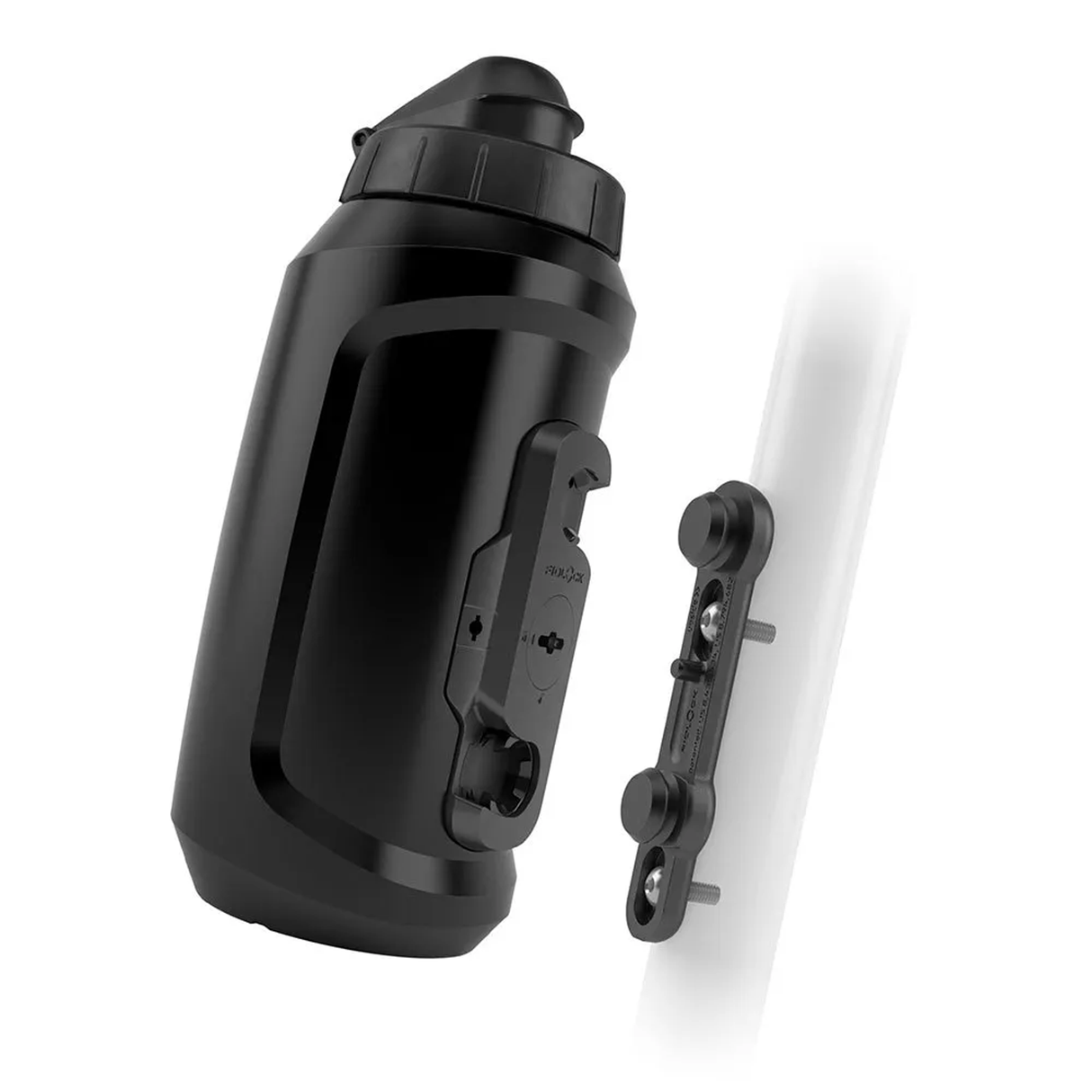 Borraccia Fidlock Twist 750 + bike base - Nero