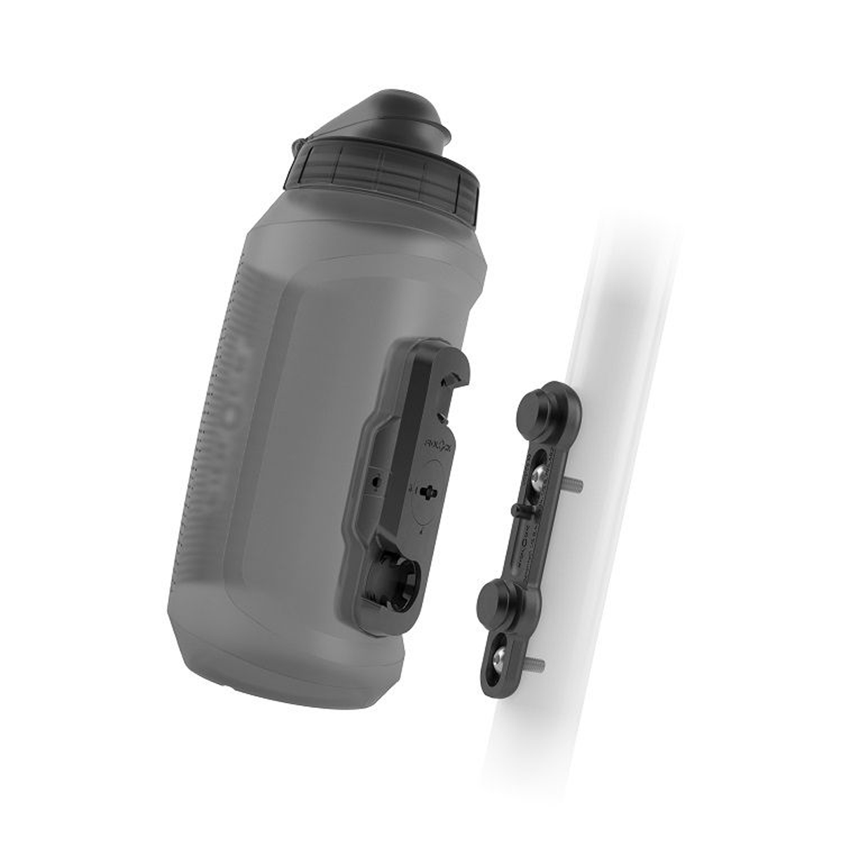Borraccia Fidlock Twist 750 + bike base - Smoke Fidlock