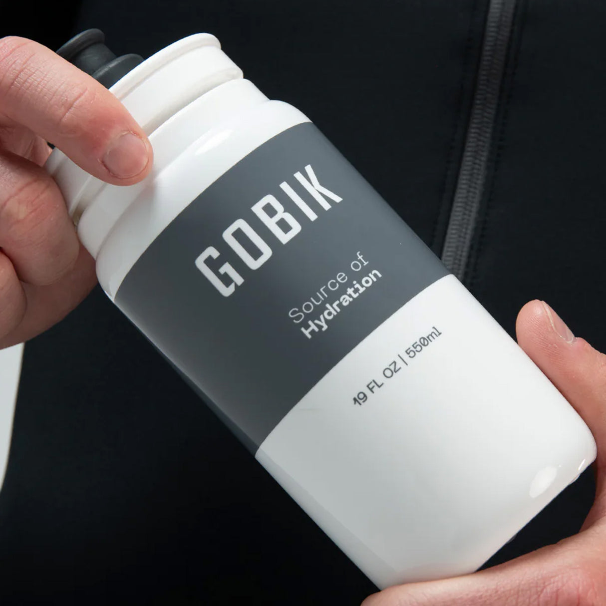 Bidon Gobik Fly Cloud 550 ml - Blanc