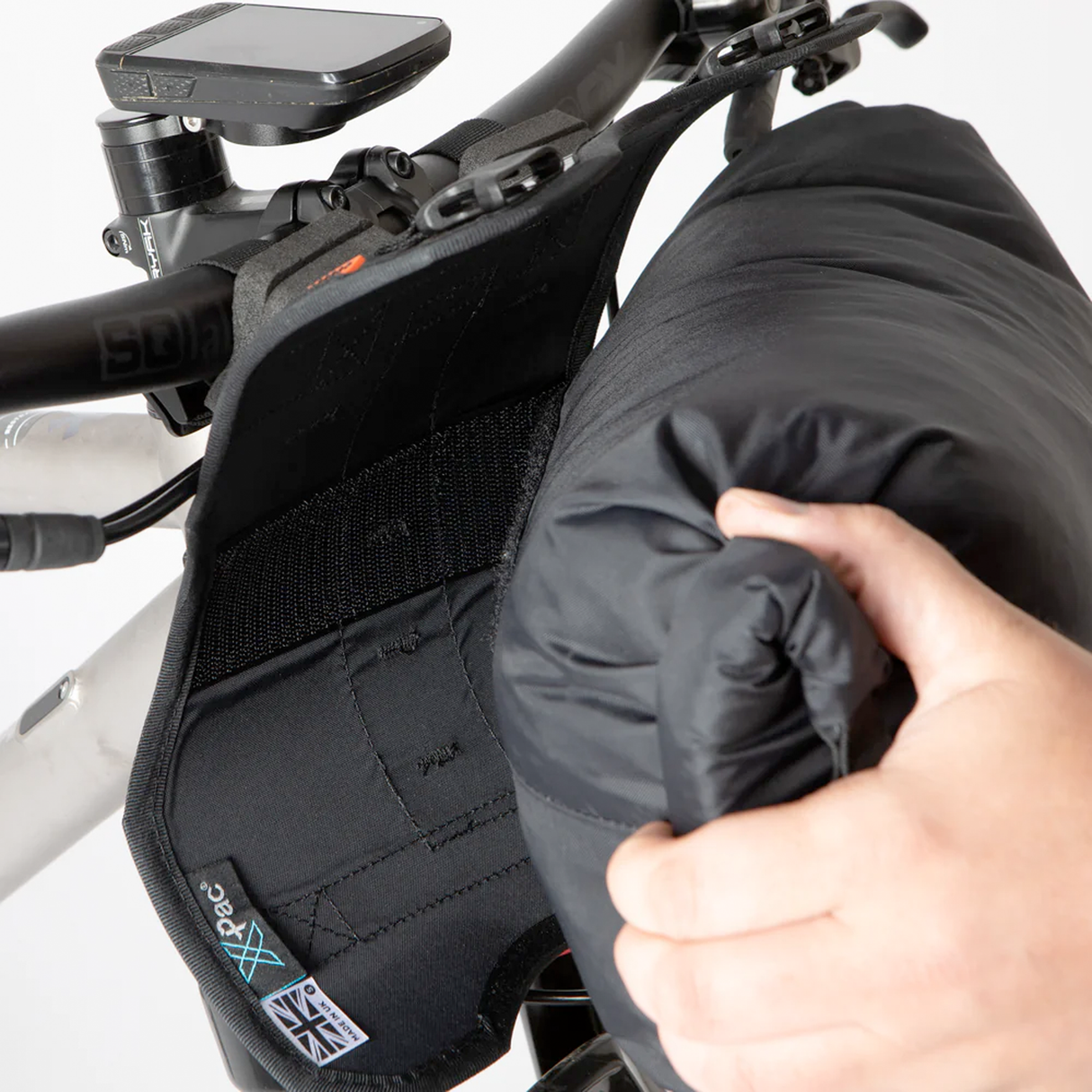 Restrap Race 7L Handlebar Bag - Black