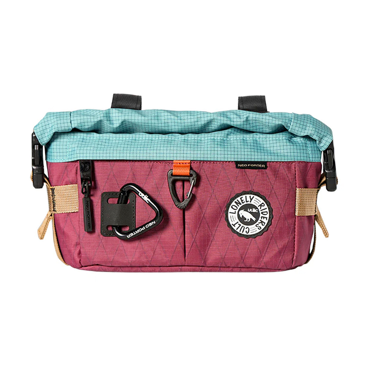 Borsa manubrio Ulac Coursier Jager - Bordeaux Ulac