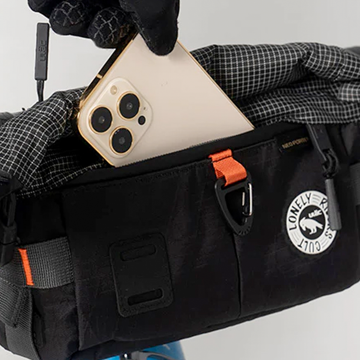 Ulac Coursier Jager Handlebar Bag - Black