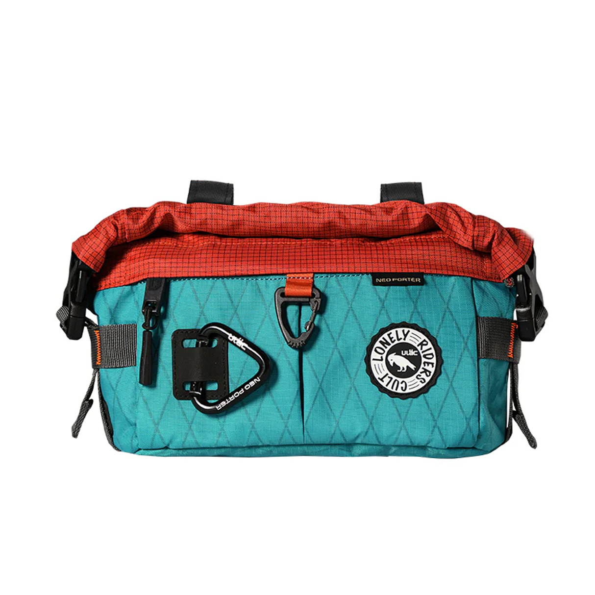 Borsa manubrio Ulac Coursier Jager - Rosso blu Ulac