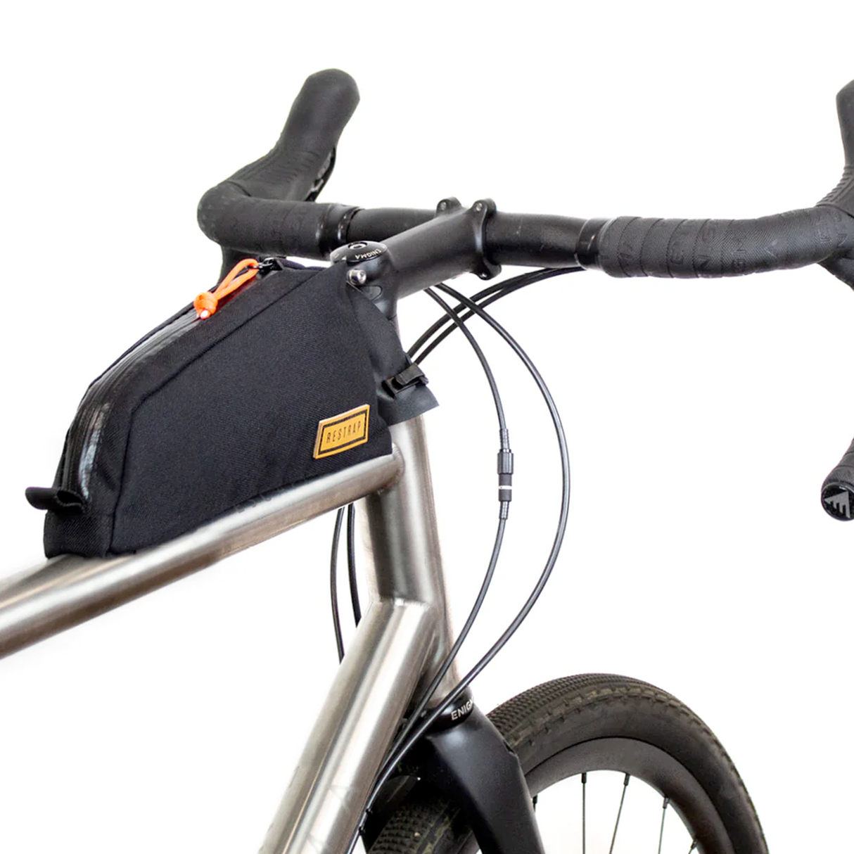 Borsa telaio Restrap Bolt-on Top Tube 0.8L - Nero Restrap