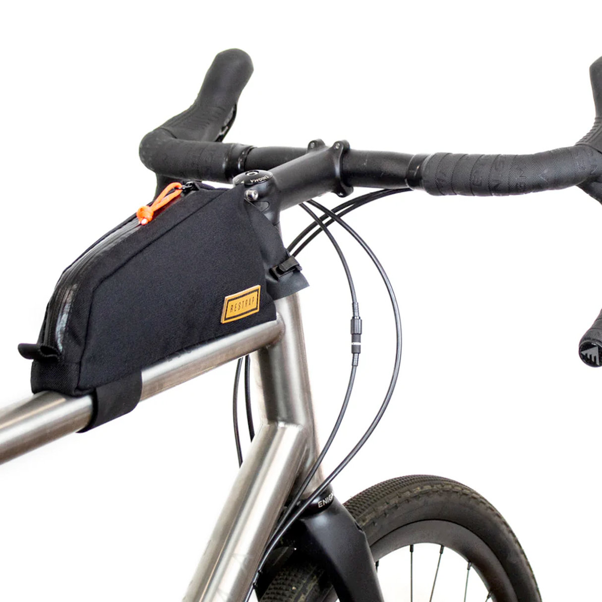 Restrap Top Tube Rahmentasche 0,8L - Schwarz