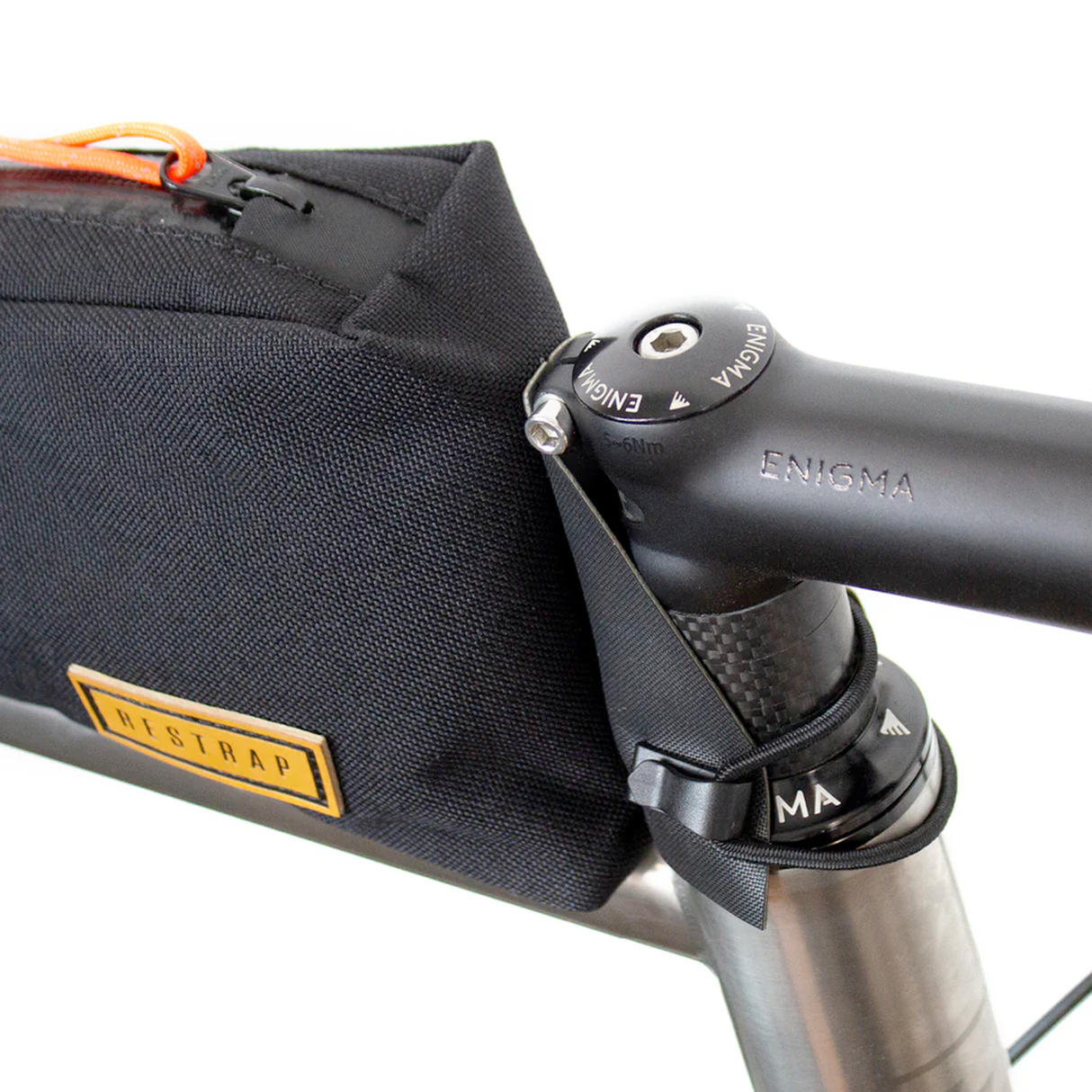 Restrap Top Tube Rahmentasche 0,8L - Schwarz