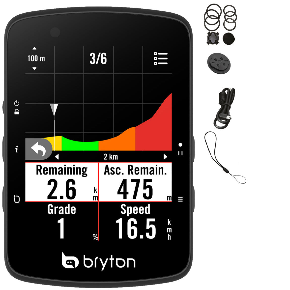 Bryton Rider 650E - Nero Bryton