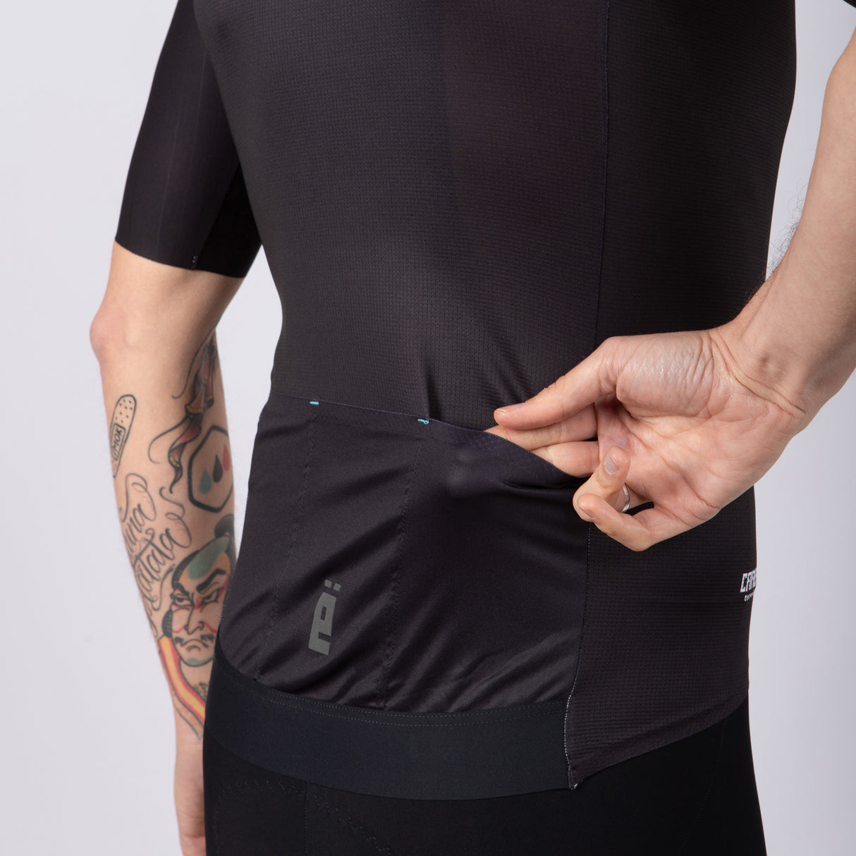 Maglia Jëuf Pro Race Carbon - Nero - B