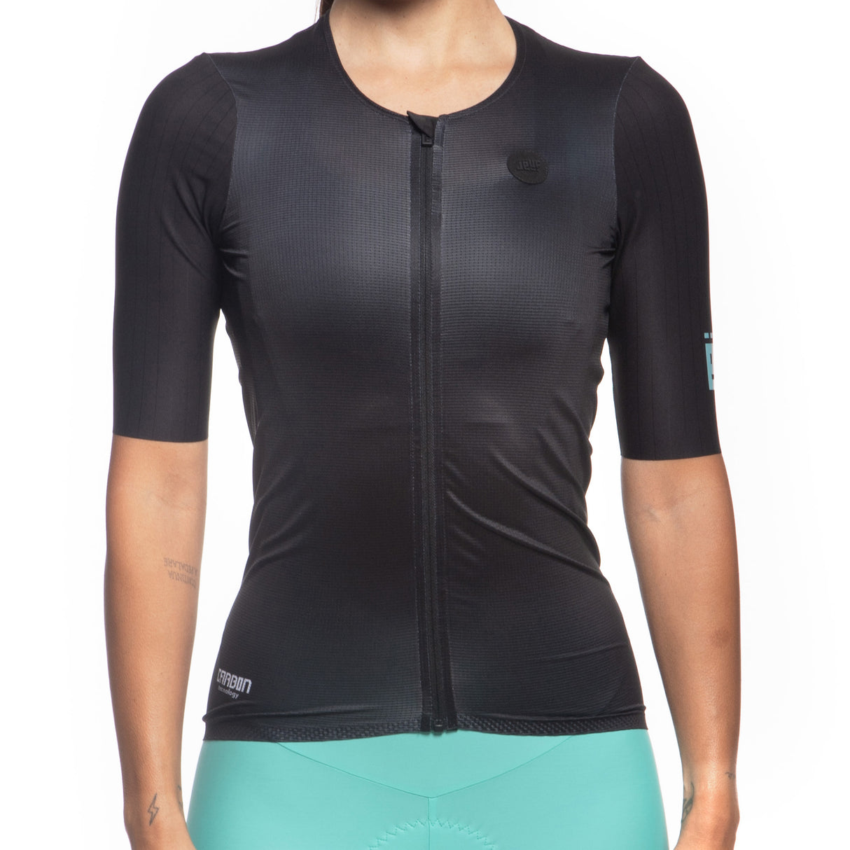 Maglia donna Jëuf Pro Race Carbon - Nero