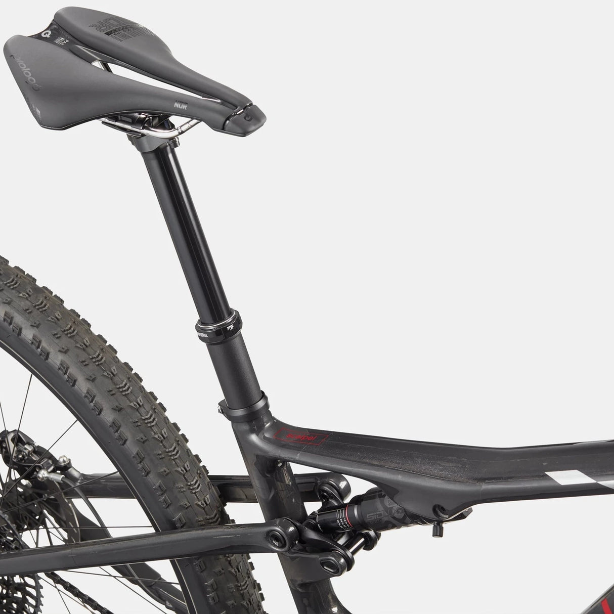 Cannondale Scalpel Carbon 1 Lefty - Silber