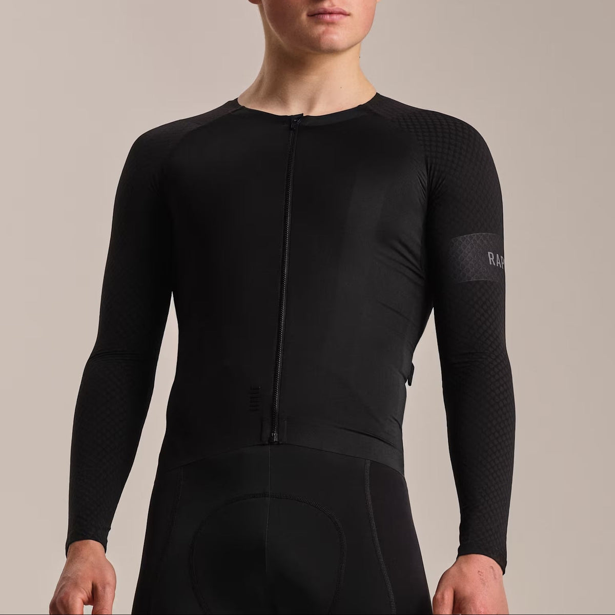 Rapha Pro Team Aero Langarmtrikot - Schwarz