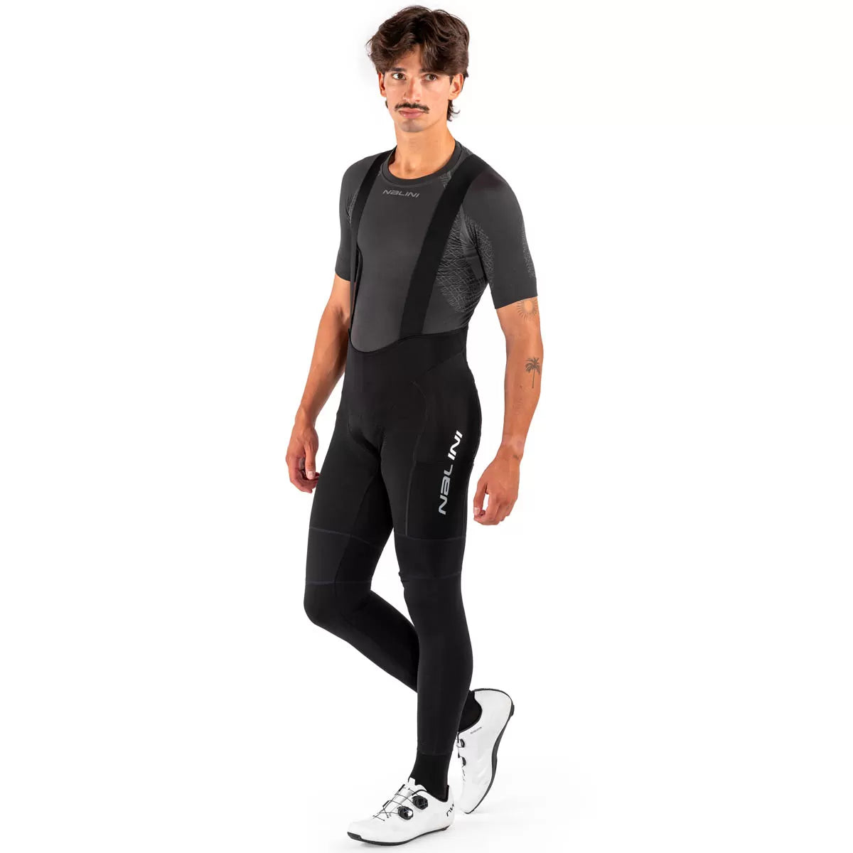 Radhose lang Nalini Trendy - Schwarz