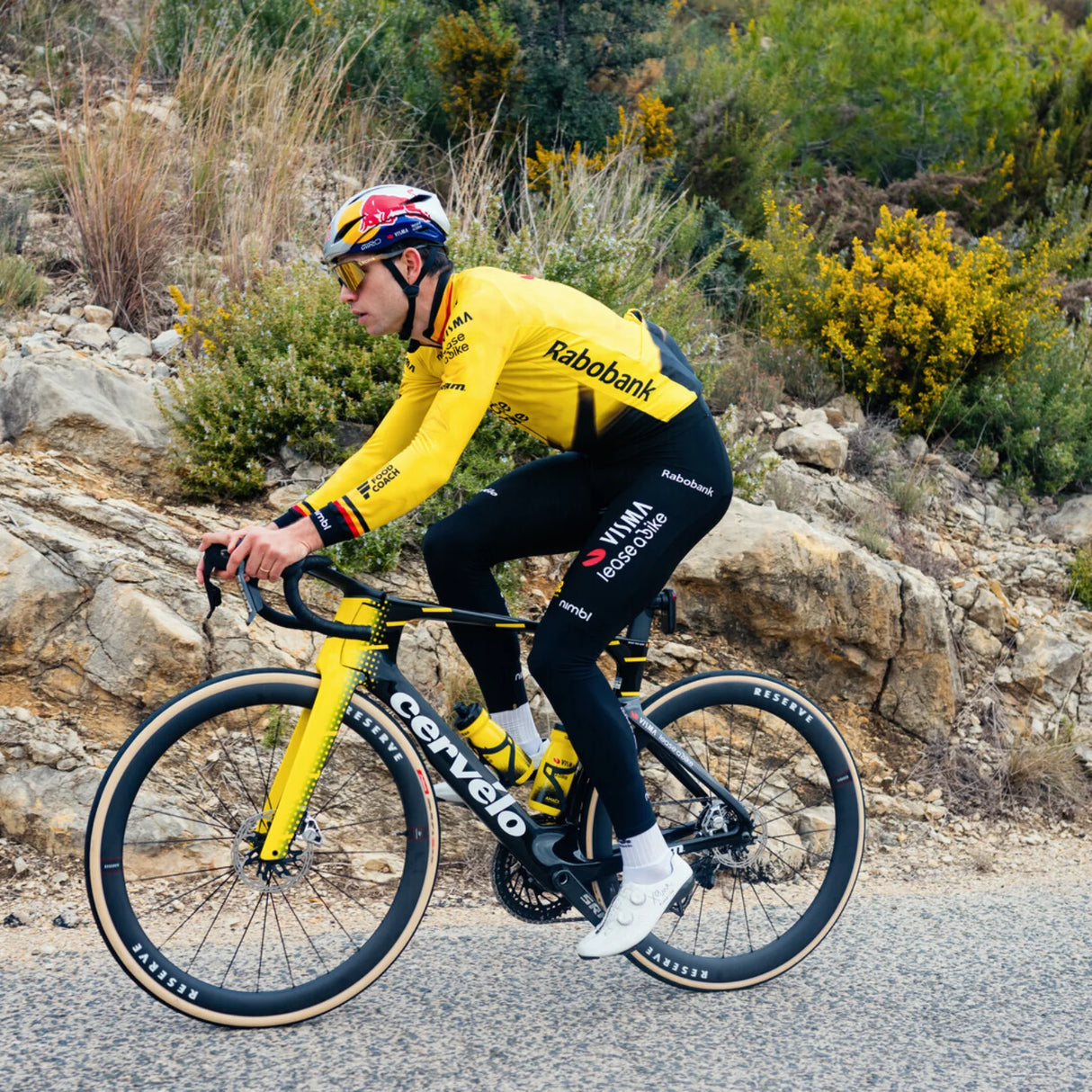 Radhose lang Team Visma Lease a bike 2026