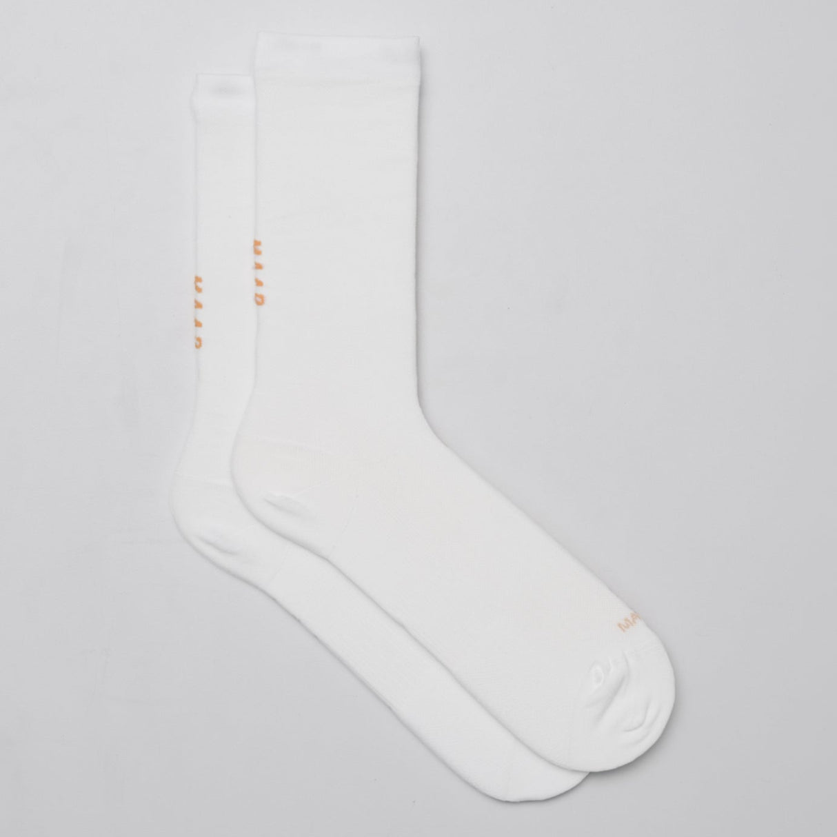 Maap Team Long Socks - White Orange