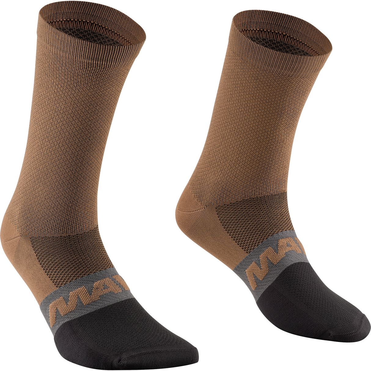 Chaussettes Mavic Essential Mid - Marron