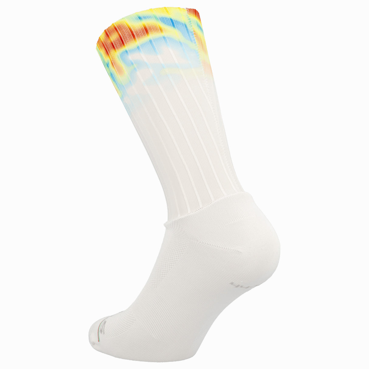 Q36.5 Dottore Aero Weathermap socken - Weiss