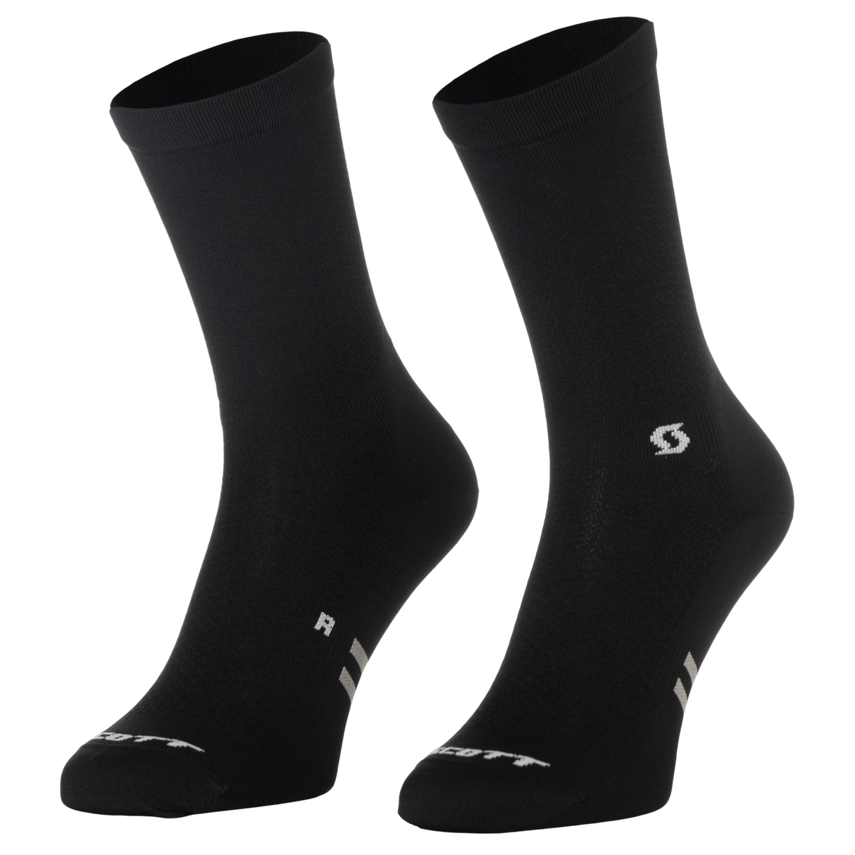 Scott Performance Light Crew Socks - Black