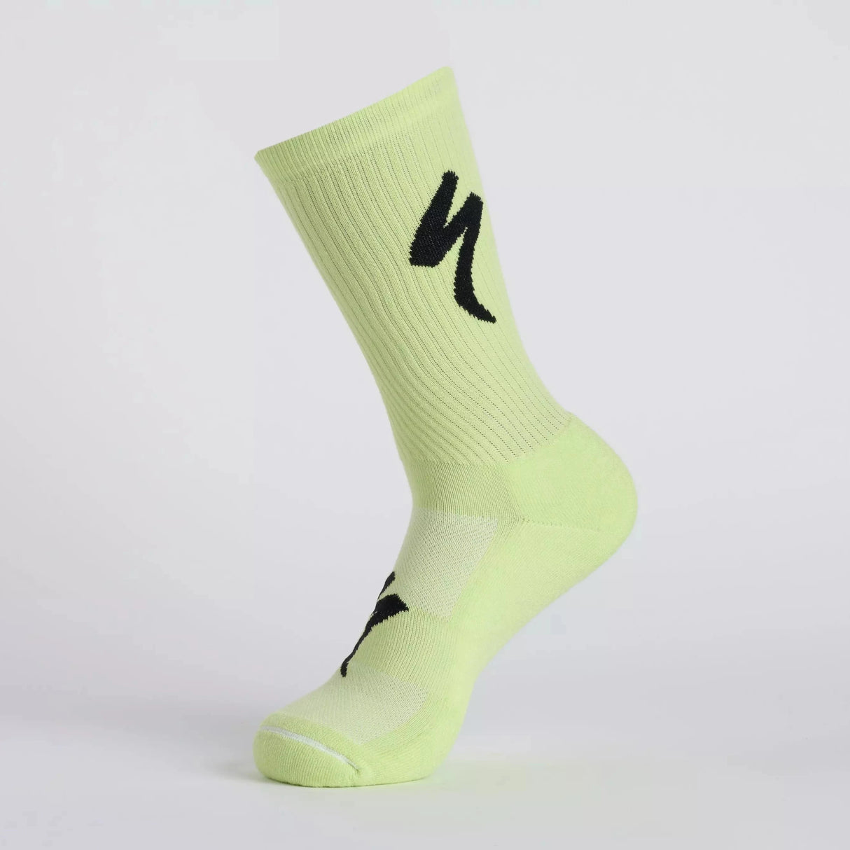 Chaussettes Specialized Techno vtt Tall - Vert fluo