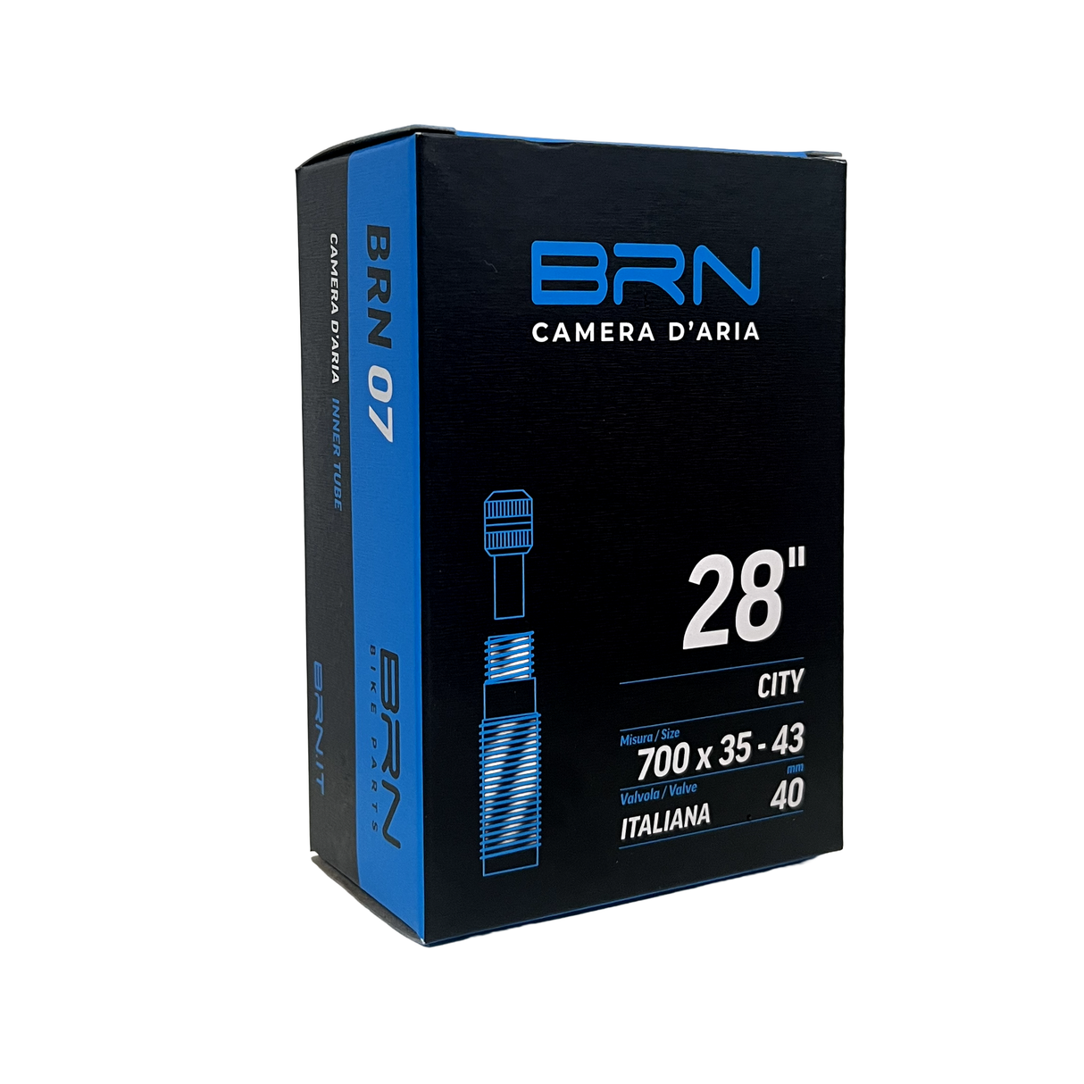 Camera d'aria BRN 700x35/43C - Valvola ita 40 mm BRN