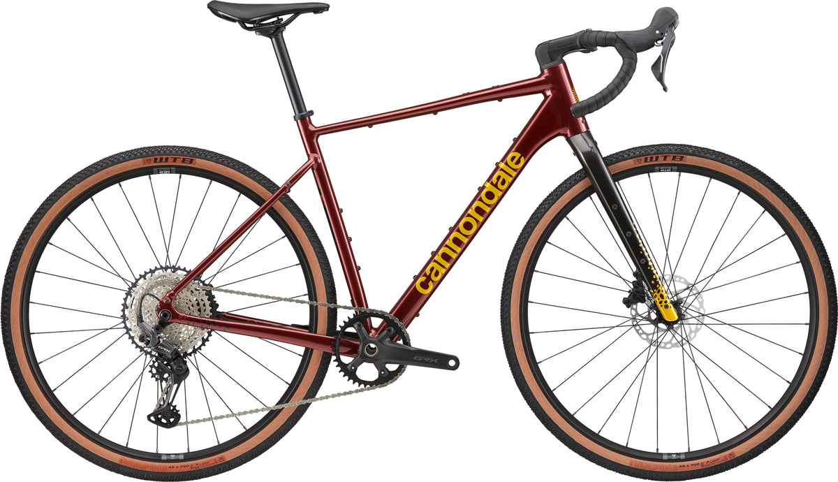 Cannondale Topstone Caad 1 GRX 1x - Wine red Cannondale