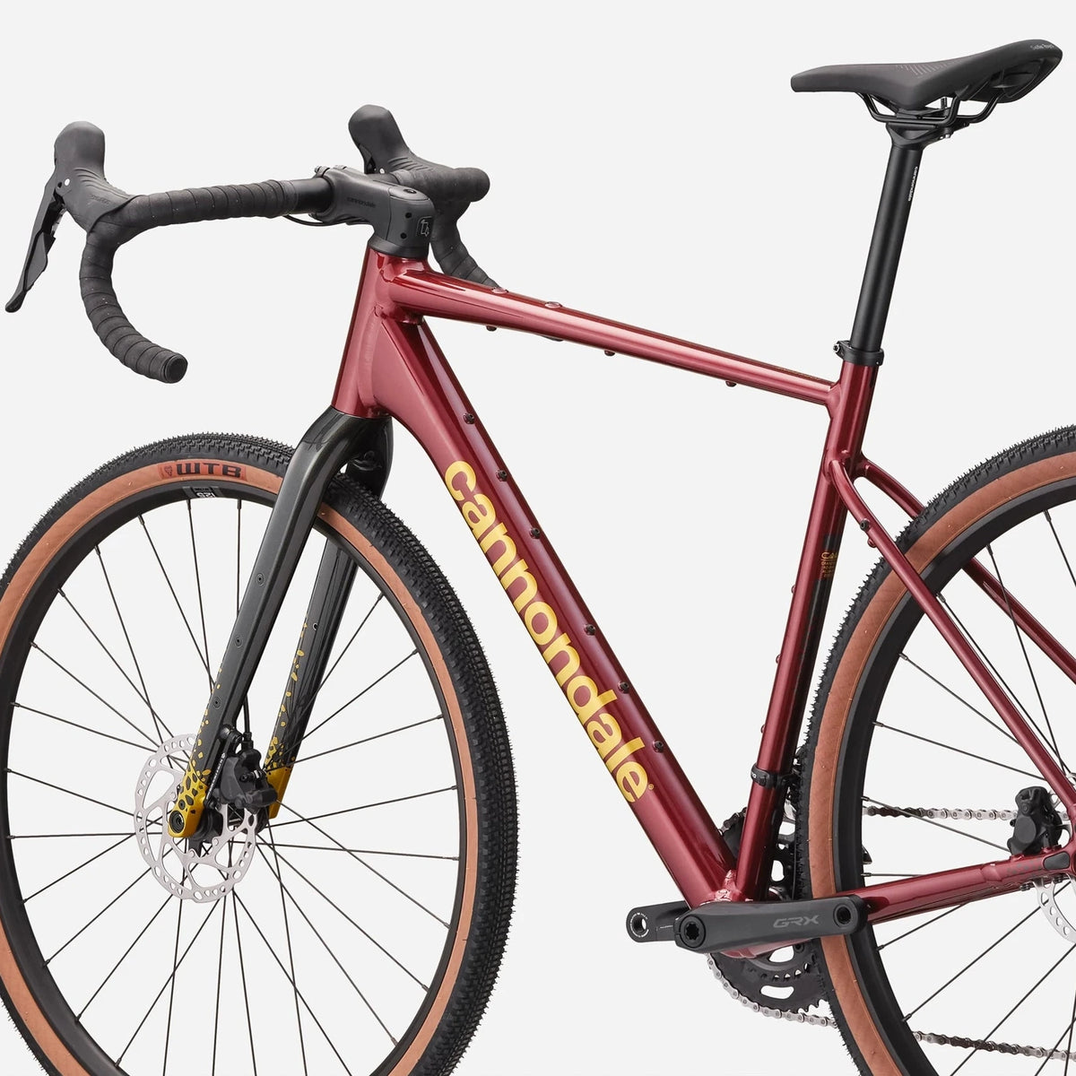 Cannondale Topstone Caad 1 GRX 2x - Wine red