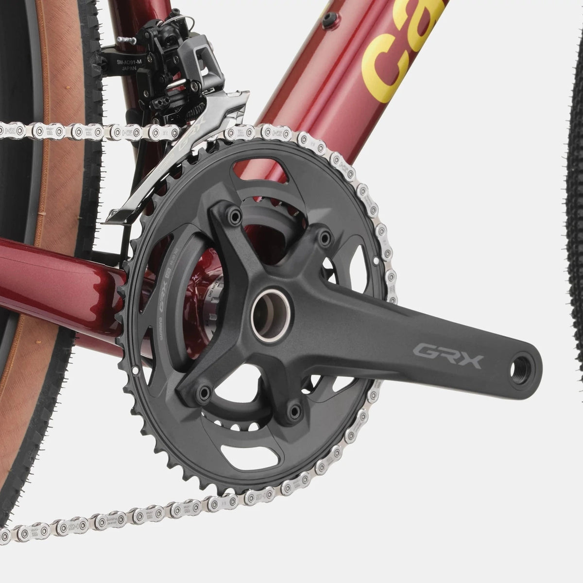 Cannondale Topstone Caad 1 GRX 2x - Wine red
