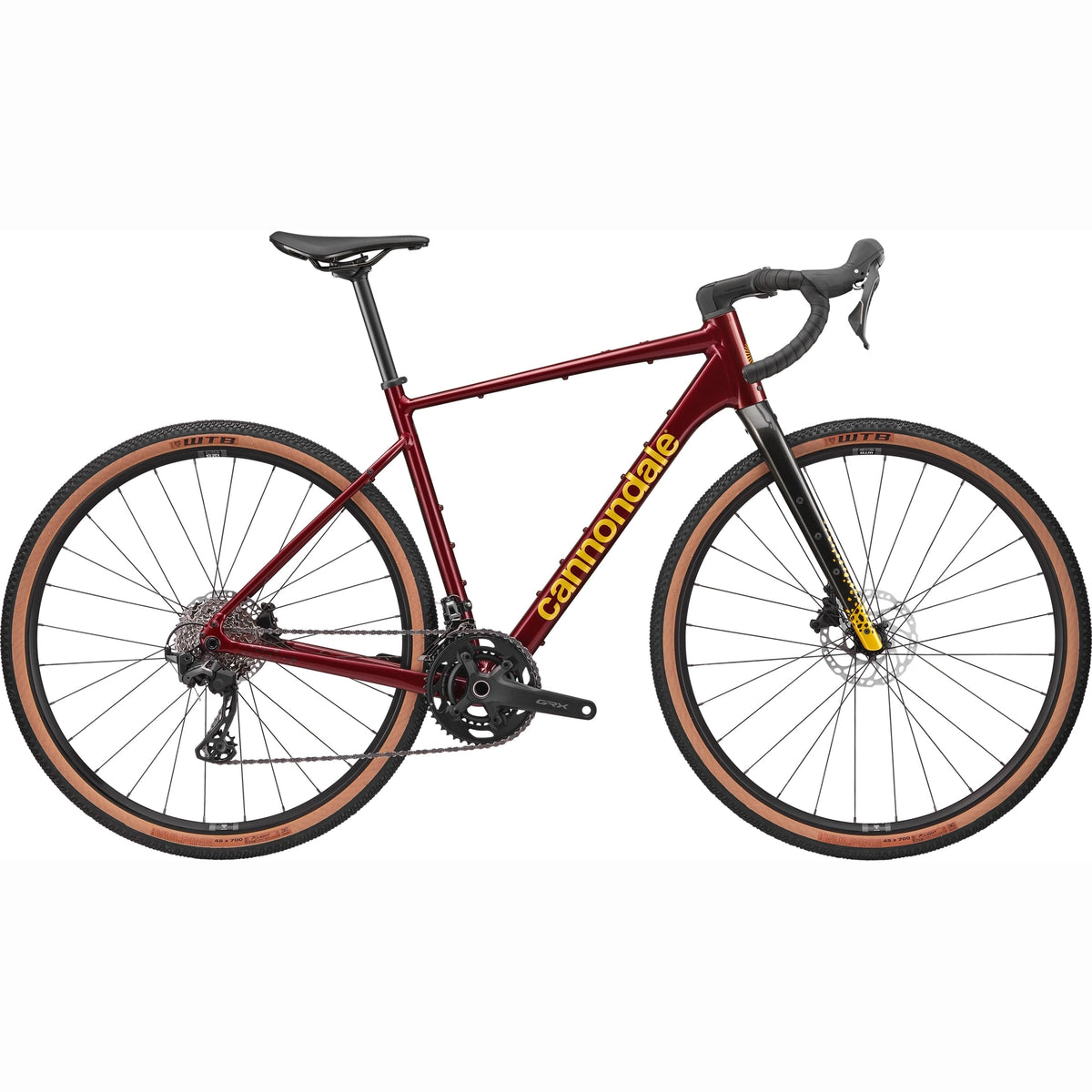 Cannondale Topstone Caad 1 GRX 2x - Wine red