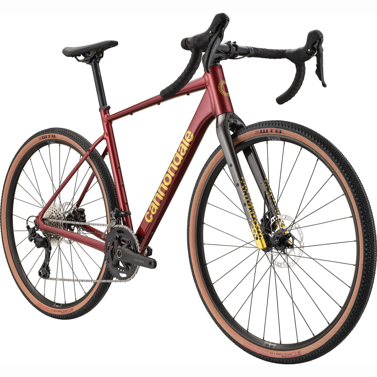 Cannondale Topstone Caad 1 GRX 2x - Wine red