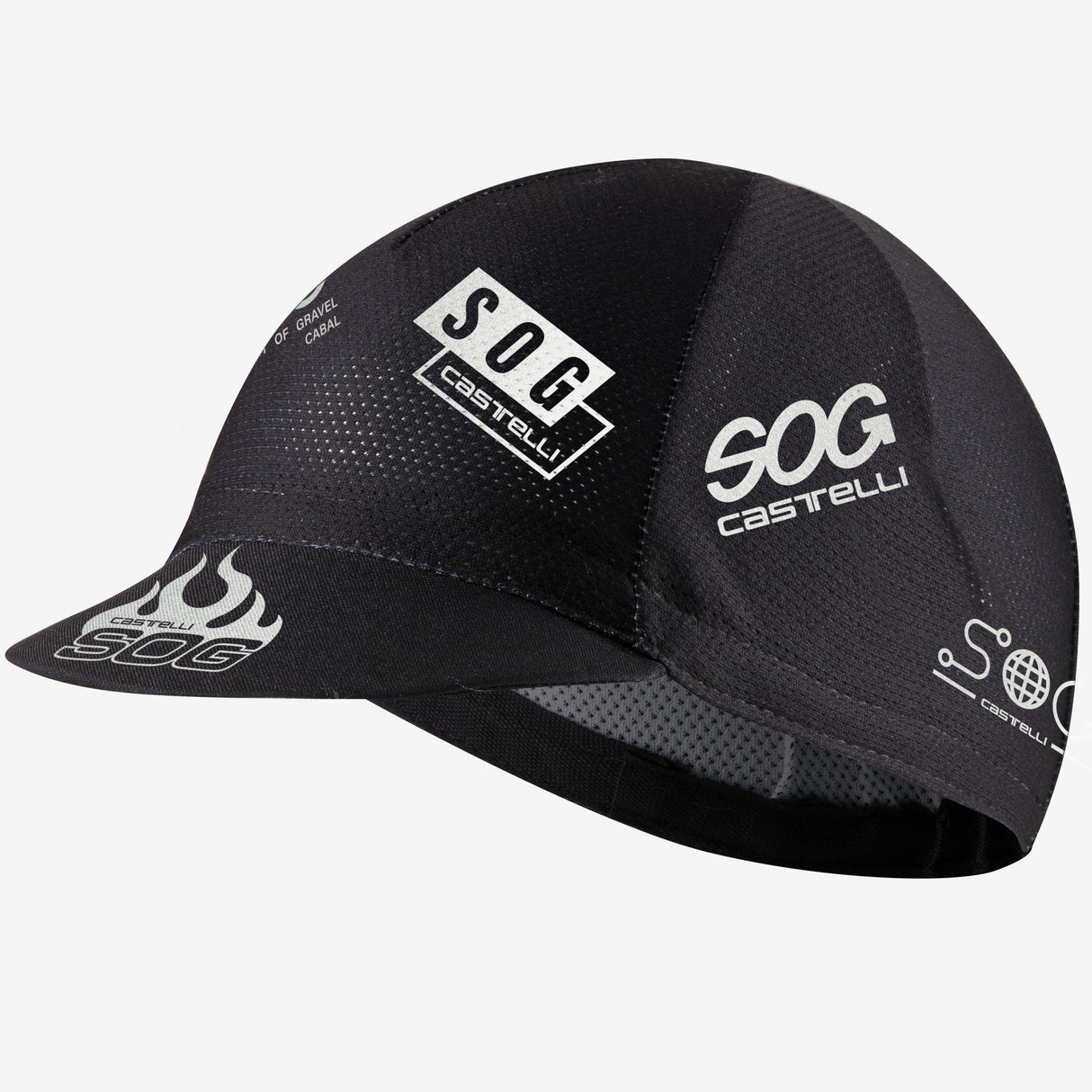 Cappellino Castelli SOG Ltd - Nero Castelli