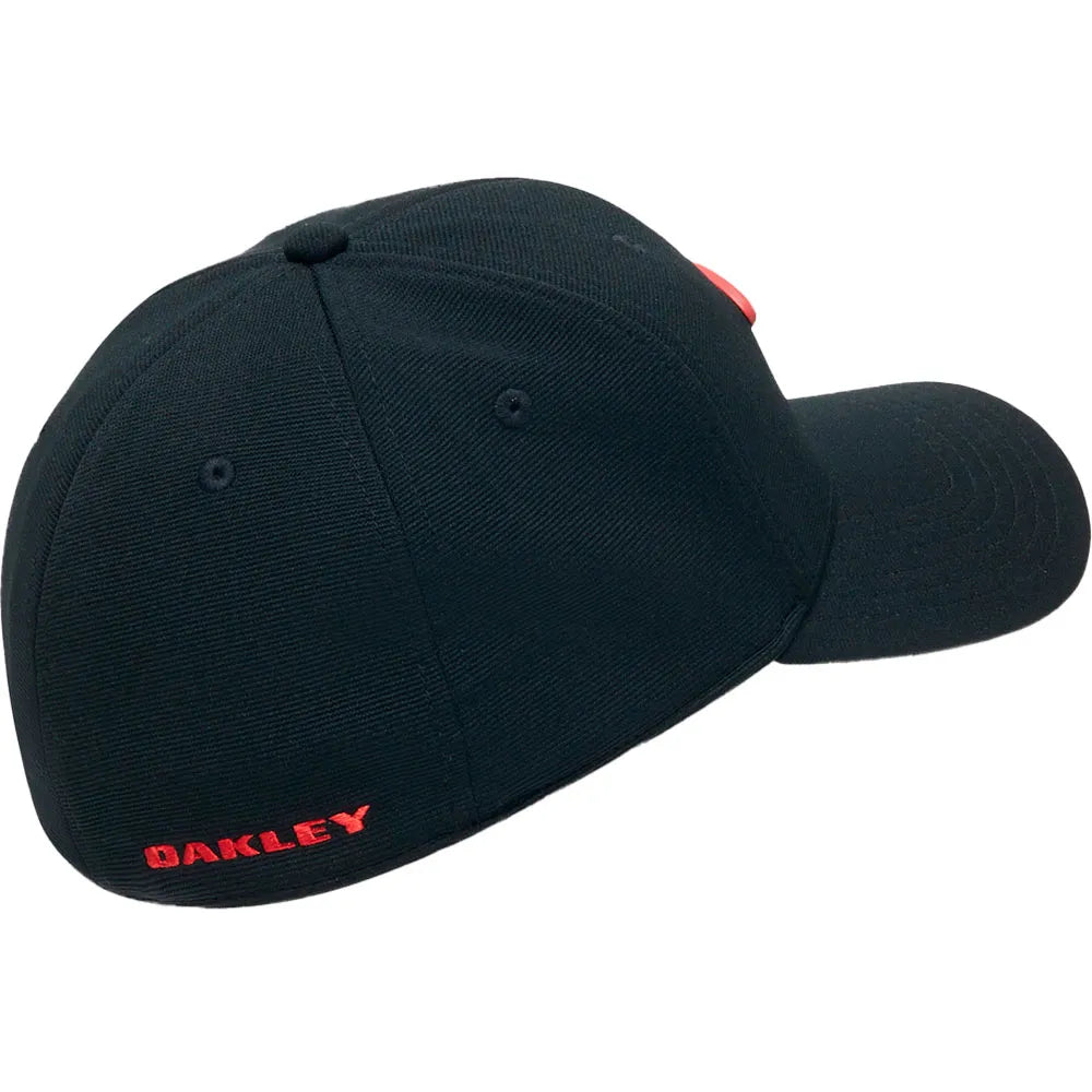 Casquette Oakley Tincan - Noir rouge