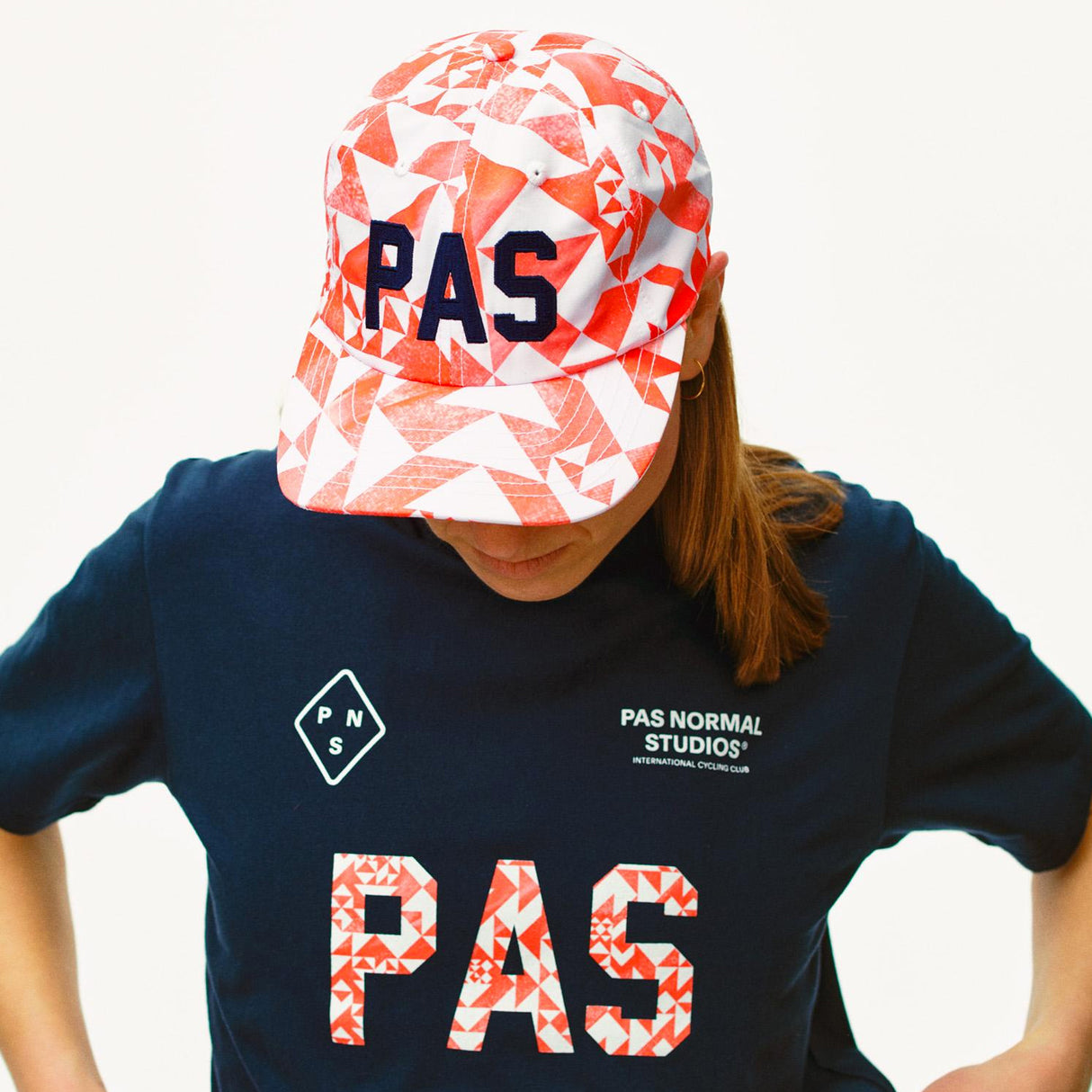 Cappellino Pas Normal Studios Off-Race Origami - Rosso Pas Normal Studios