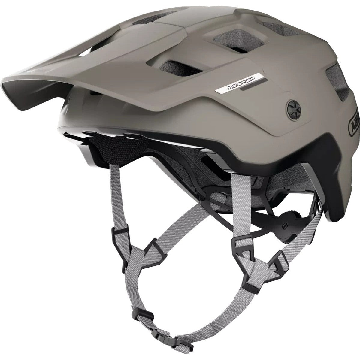 Abus Modrop Helmet - Grey clear